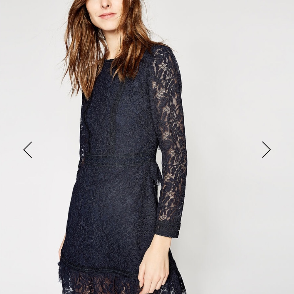 The Kooples open back lace dress size 2 (fits a size small)